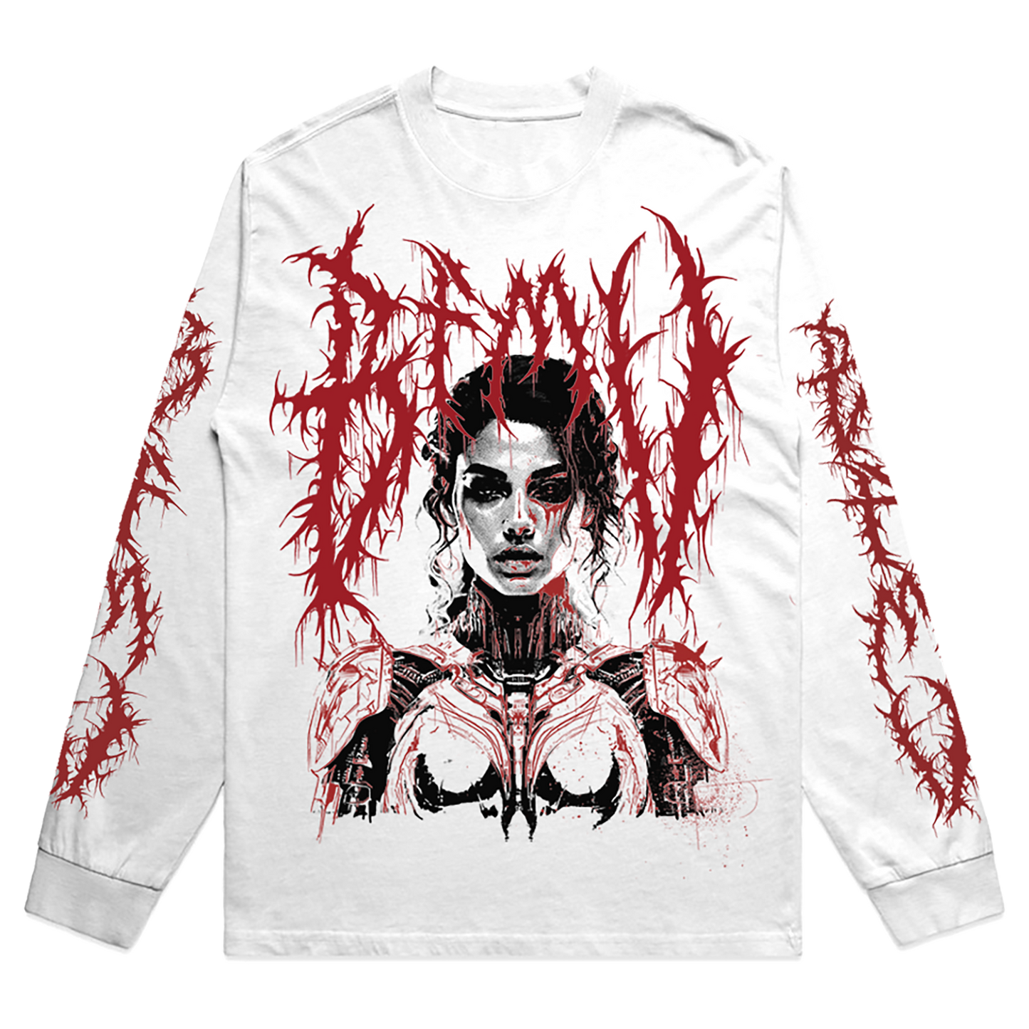 Woman White Long Sleeve