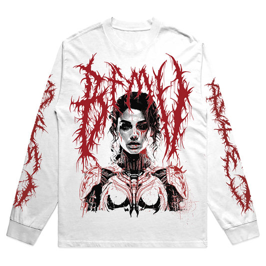 Woman White Long Sleeve